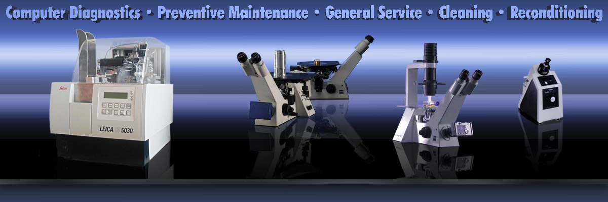 We service many diverse instruments